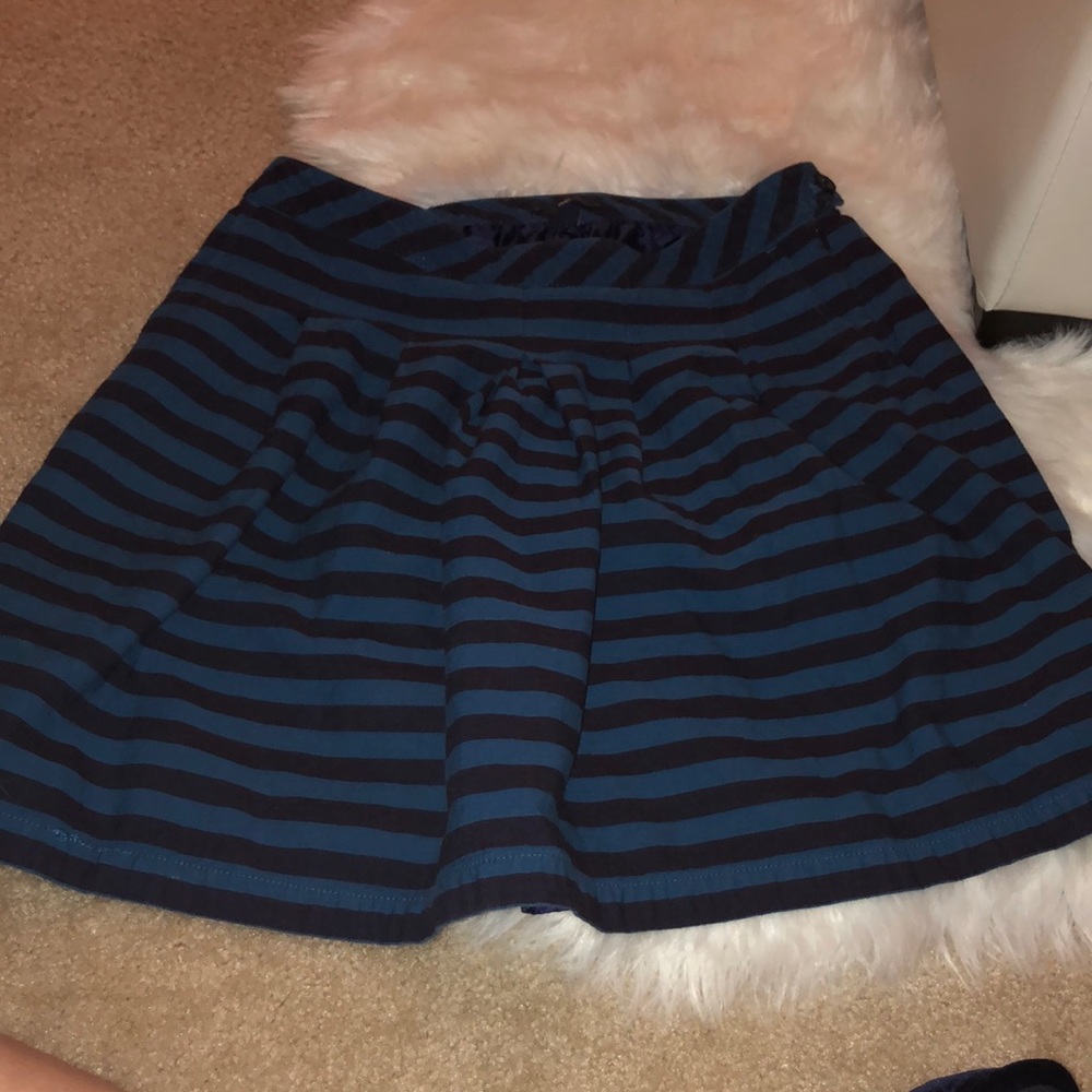 Blue Striped Skirt from Gap